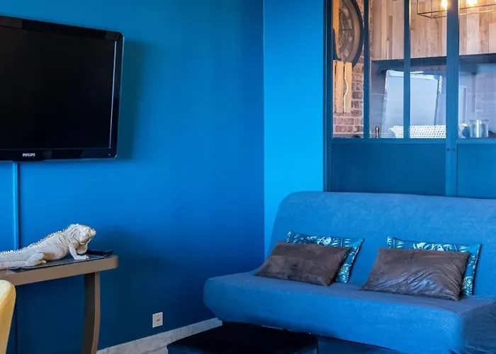 Lägenhet Le Diamant Bleu- & Parking Prive *